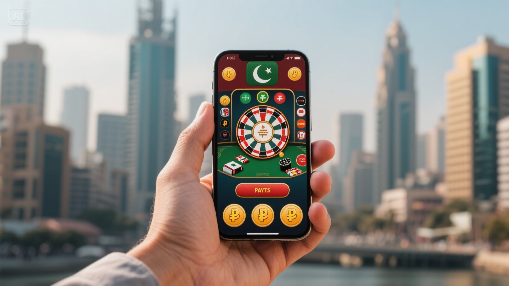Casino Lucky 18 Casino desktop and mobile interfaces